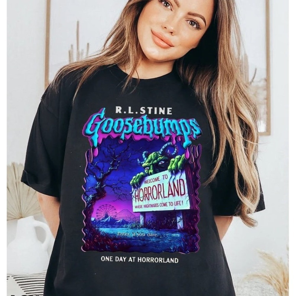 Goosebumps Shirt Horrorland Shirt Halloween Shirt Halloween Costumes
